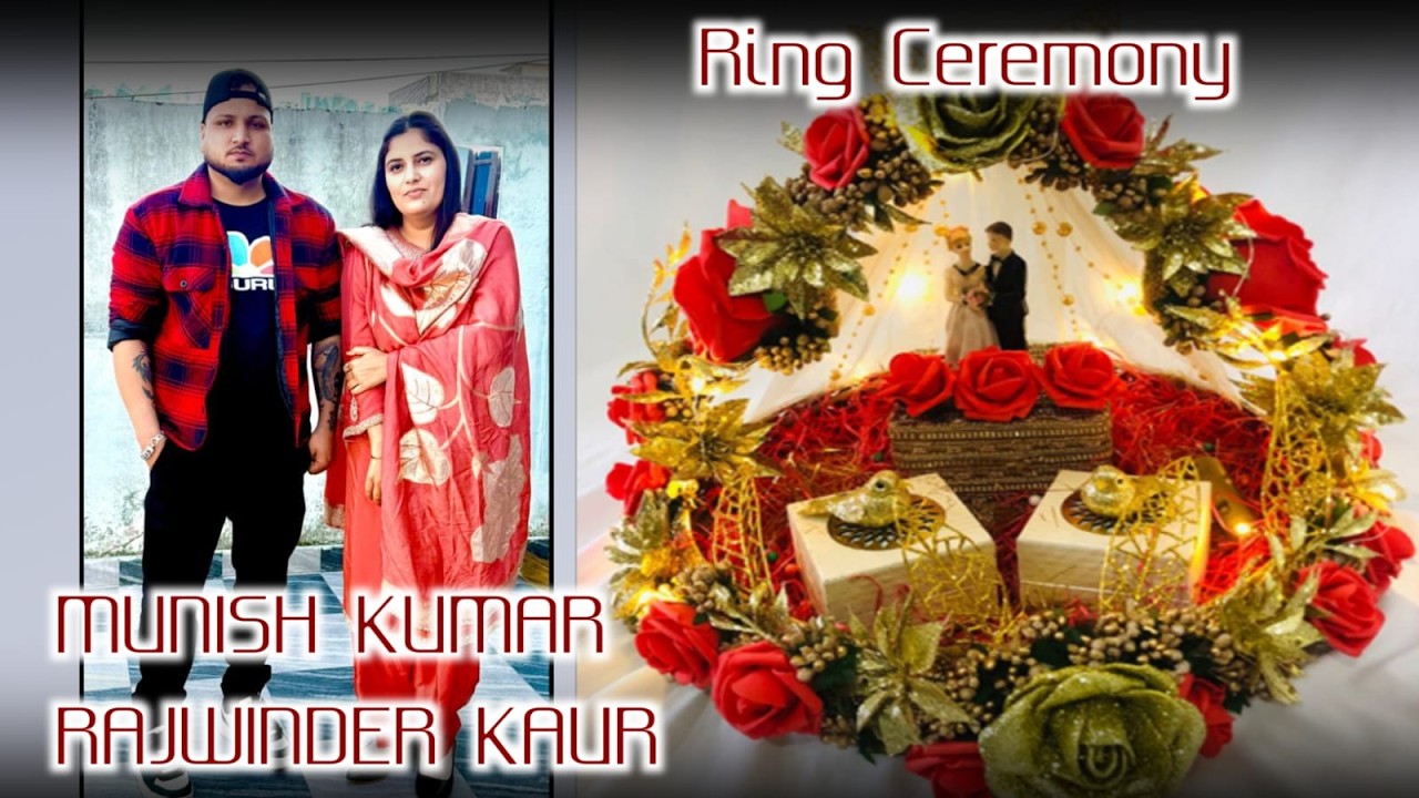 Ring Ceremony Munish Kumar - Rajwinder kaur | Live 2026 | Vasal Live Tv