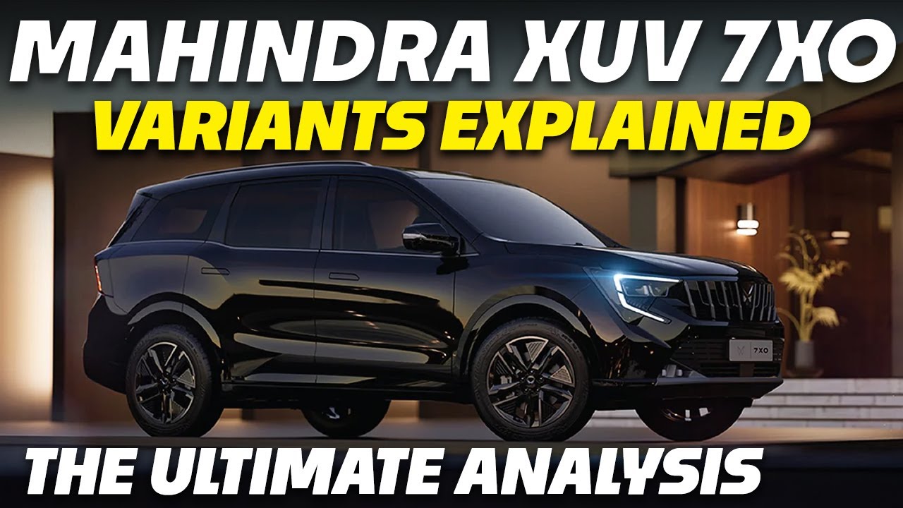 Mahindra XUV 7XO Petrol Variants Explained | AX, AX3, AX5, AX7, AX7 Tech, AX7