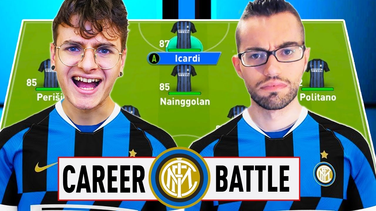 ⚔️ 1 VS 1 CAREER BATTLE CHALLENGE ZW VS GIUSE360 con l'INTER!⚽️