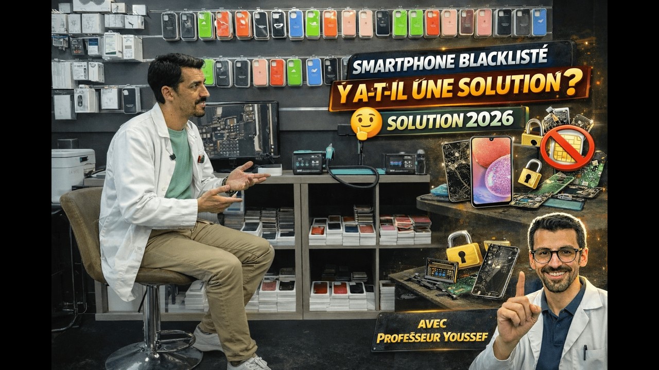 Smartphone blacklisté y'a t'il une solution ? solution 2025