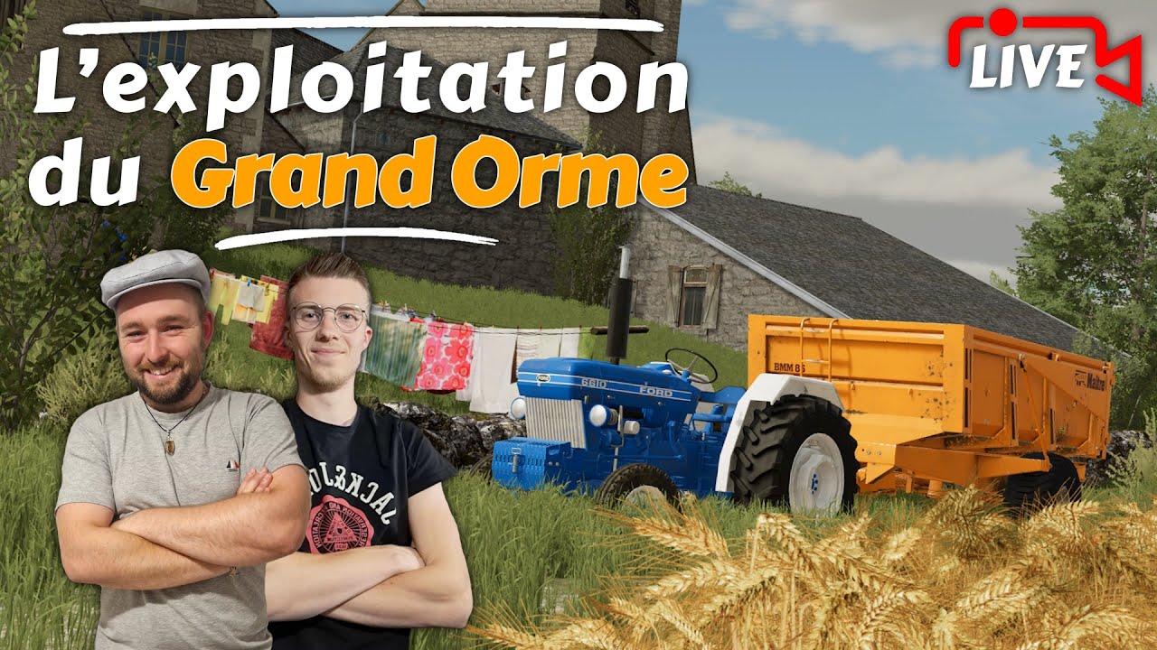L'EXPLOITATION DU GRAND ORME 🌻 STREAM N&deg;7 | Moisson, Mission & foin ! feat. ZAYMAN