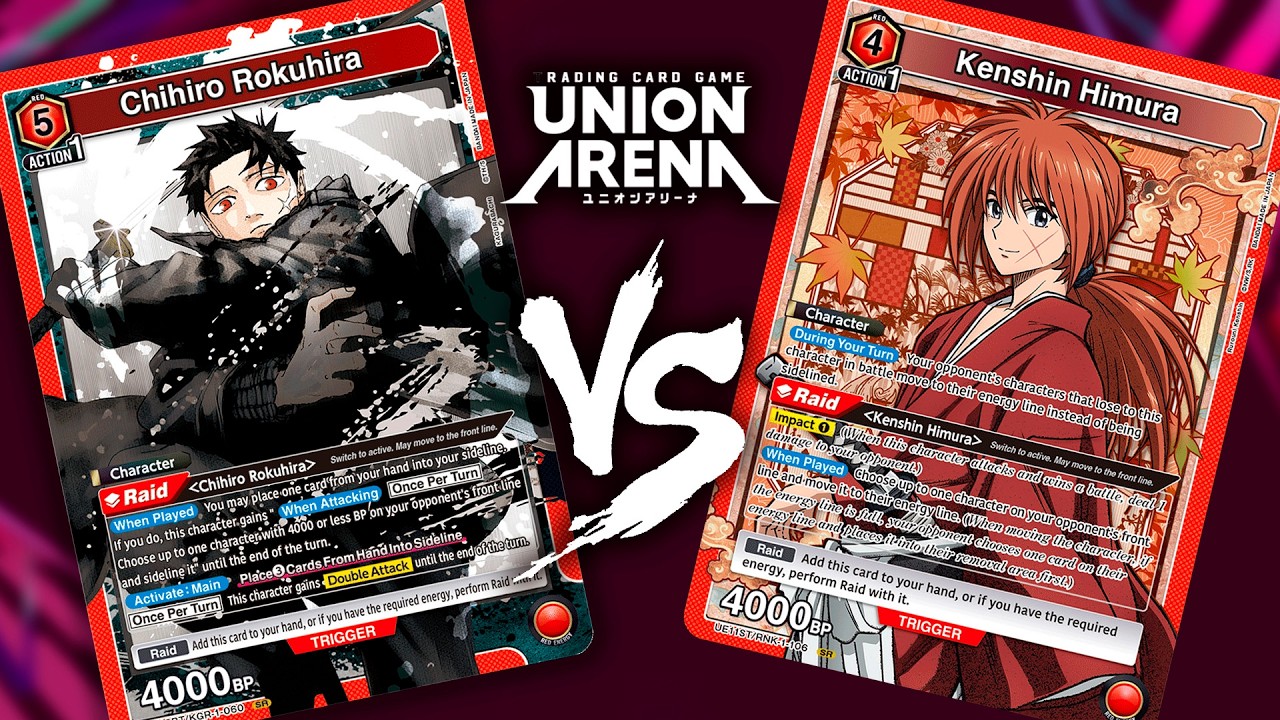 Union Arena | The Red Kenshin Slayer? Chihiro Kagurabachi vs Meta King