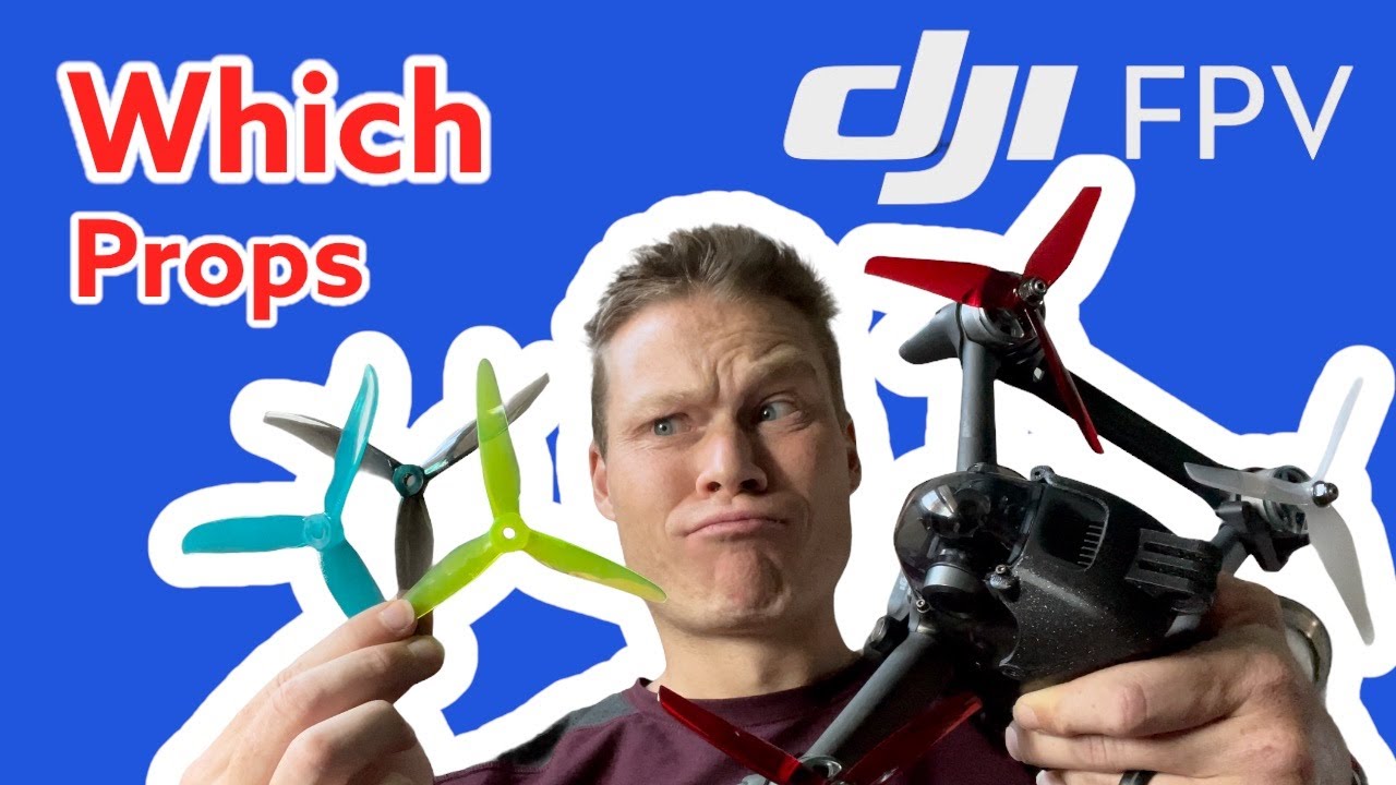 I Tested the Efficiency of 5 Different Props (Including the Stock DJI FPV Props) PART 1