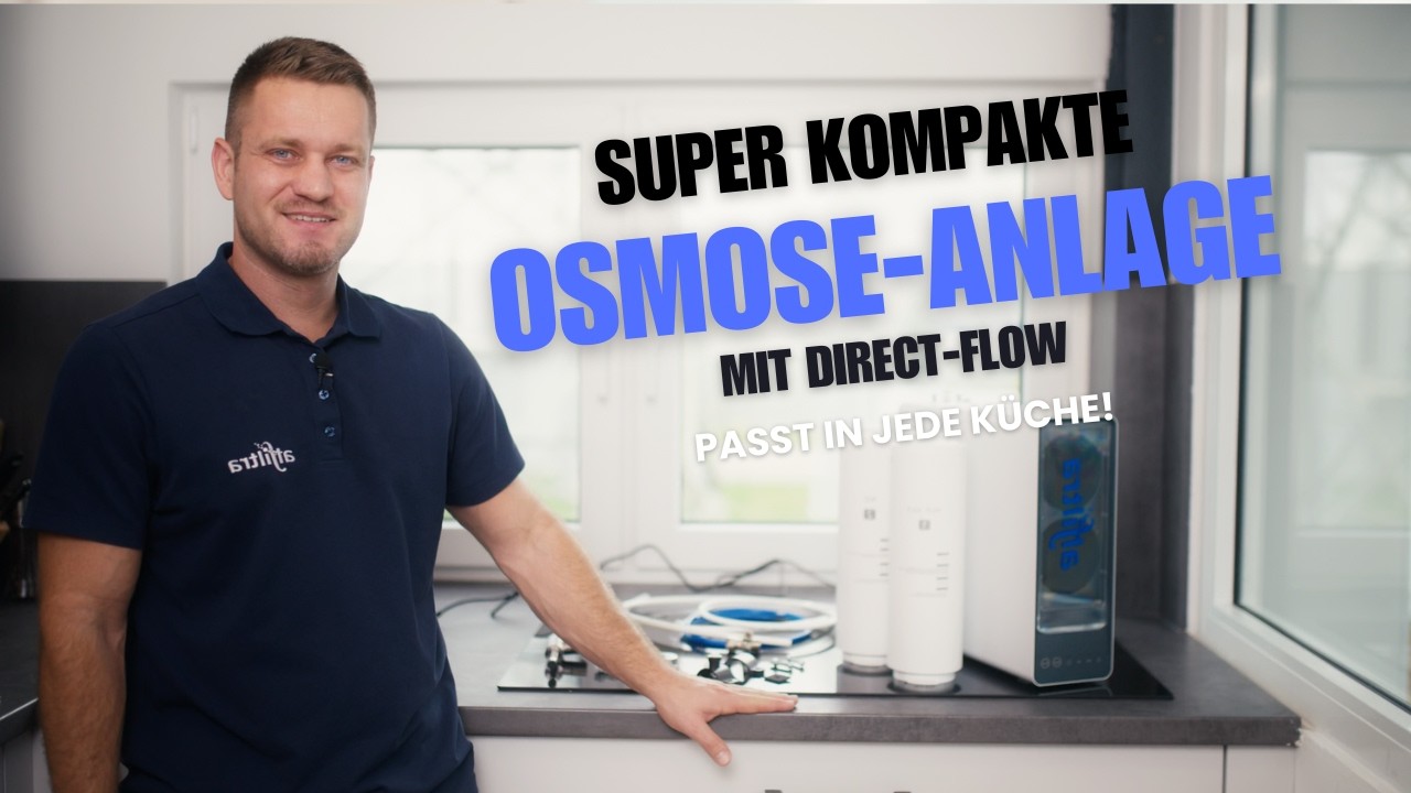 Neue Untertisch-Umkehrosmoseanlage mit DirectFlow 💧