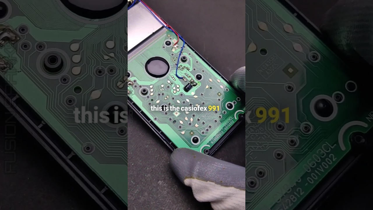 🔧 Scientific Calculator &ndash; Internal Teardown Overview#science #teardown