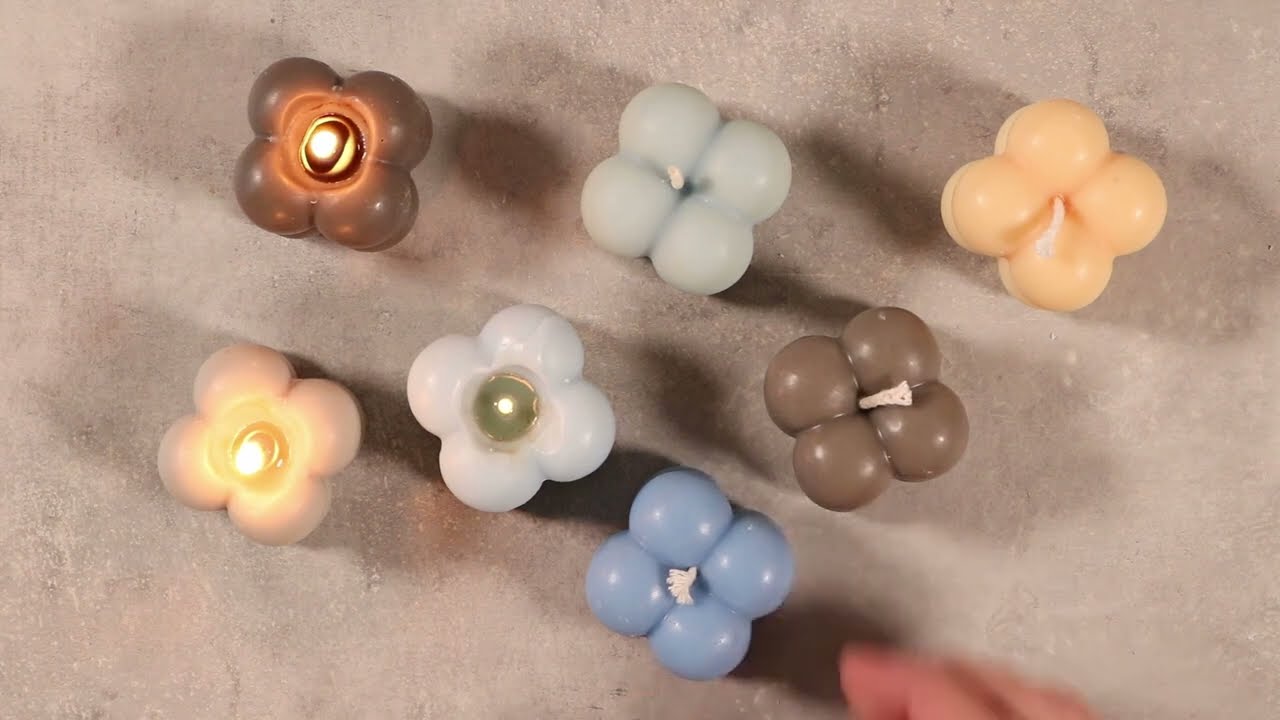 Maak bubbel kaarsen van sojawas - iHobby