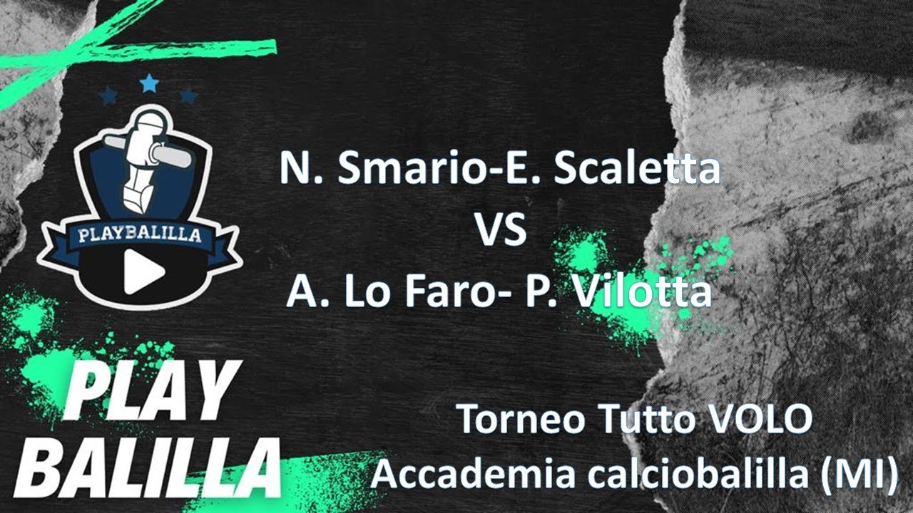 N. Smario- E. Scaletta VS A. Lo Faro- P. Vilotta Torneo TUTTO VOLO  