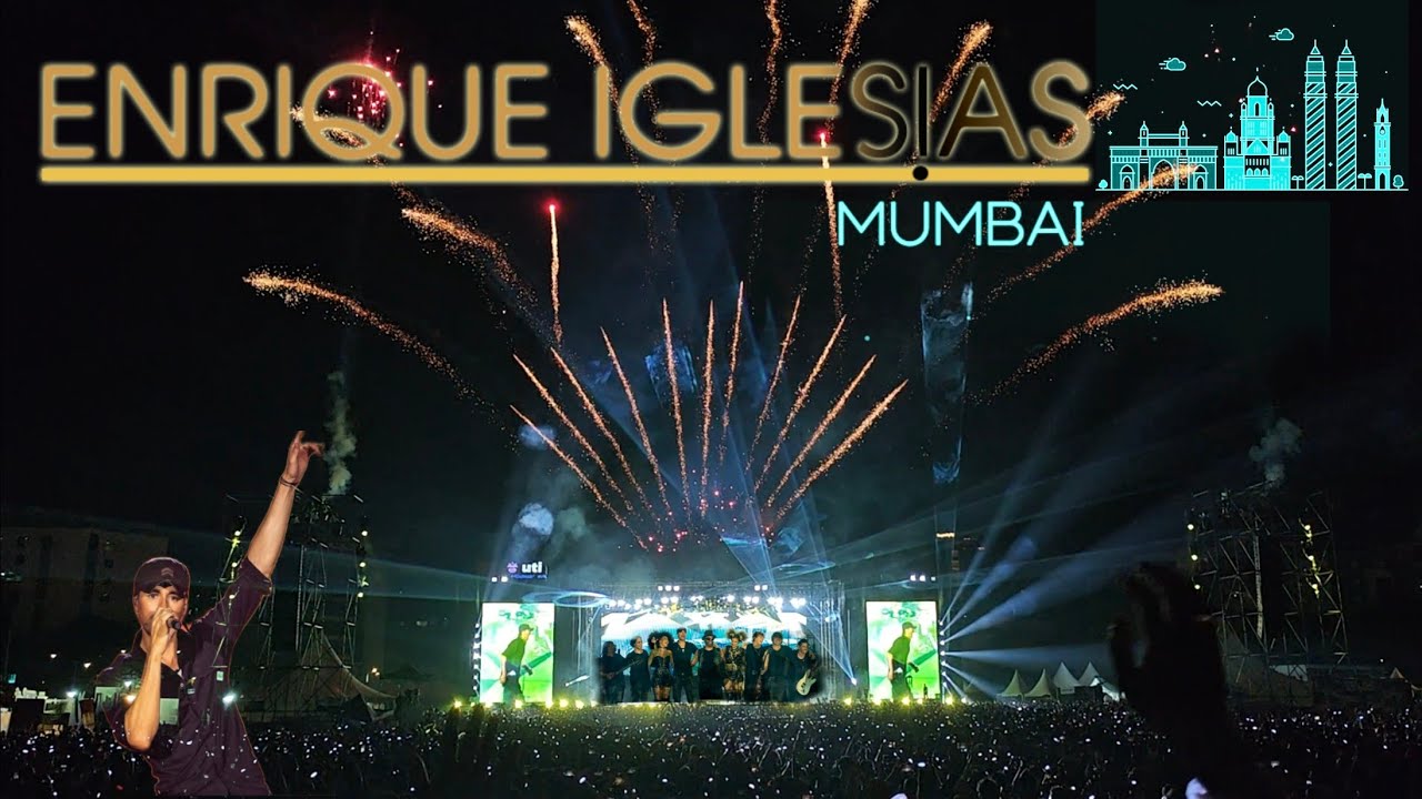 Enrique Iglesias Live in India-Mumbai 25.