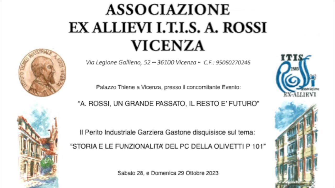 Gastone Garziera parla della Olivetti P101 (Parte 1)