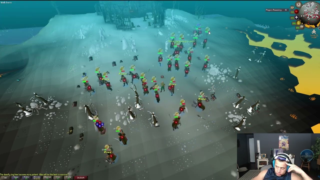 Тайлер1 выбыл из игры после турнира по Deadman в OSRS.