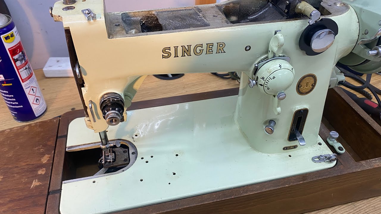 Операция Singer 319 и насадка для крючка на спицы 15x1.