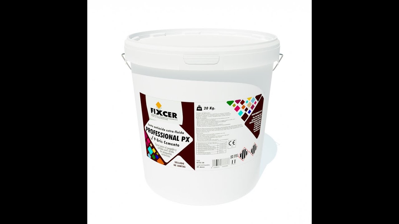 VIDEO 15  GROUTING CERAMIC TILES WITH PROFESSIONAL PX en
