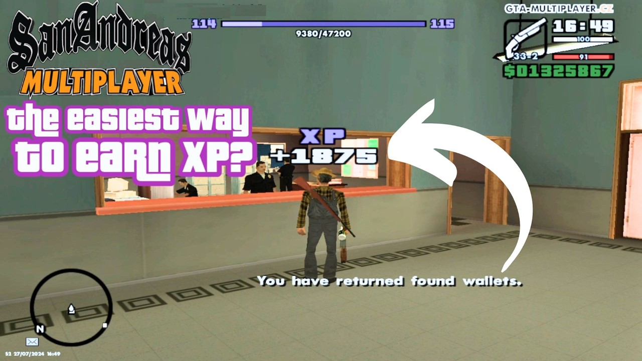 Best ways to earn XP in GTA San Andreas Multiplayer | SAMP WTLS