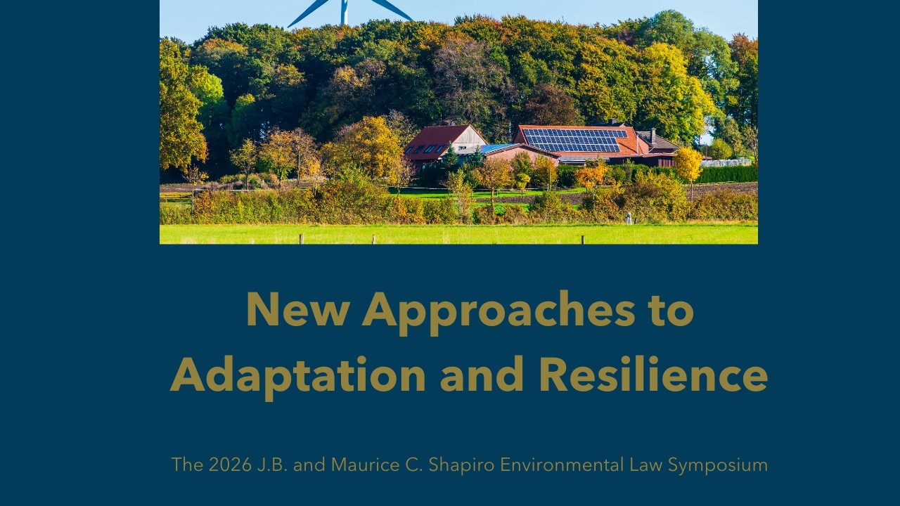 New Approaches to Adaptation and Resilience