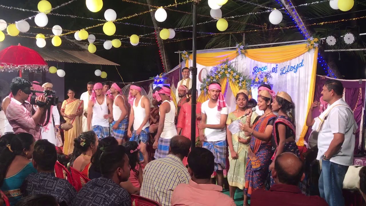 Vojen during Roce of Lloyd  with Arabic Friend (mangalorean Roce)