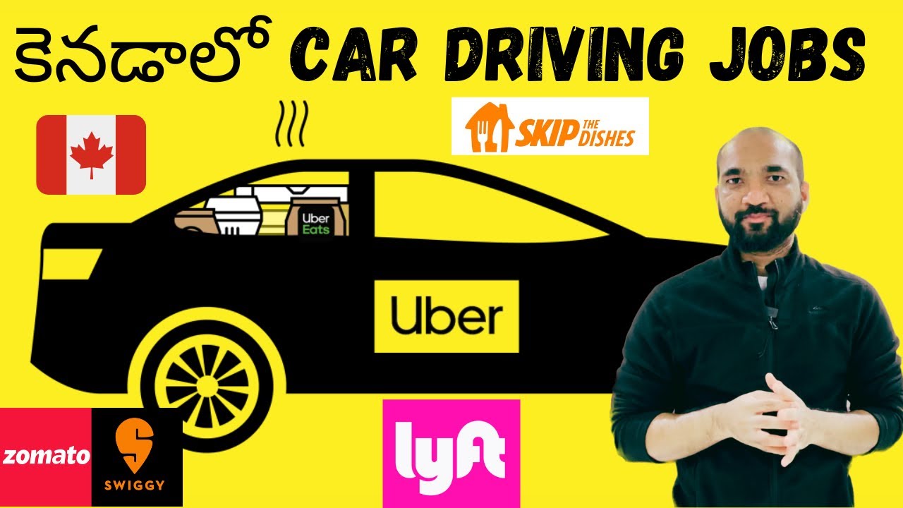 Telugu Vlog #38 | 🚗💼 Types of High-Paying Car Driving Jobs in Canada | Pros and Cons 📹