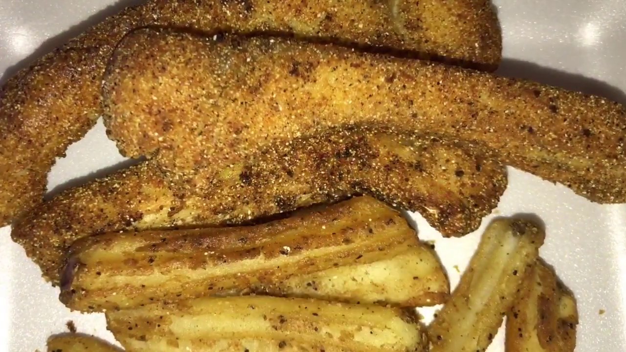 Как жарить рыбу буффало - Ребрышки