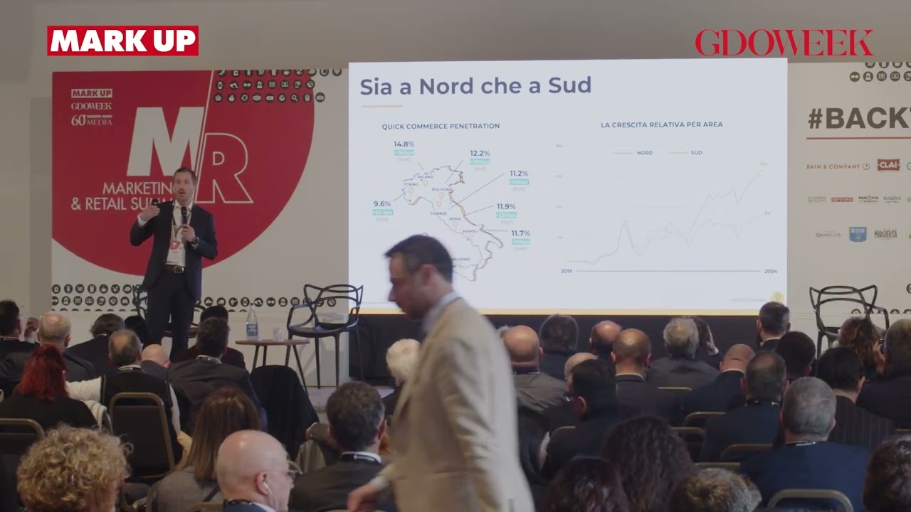 L'intervento di Alberto Dolcetta (Glovo) al Marketing & Retail Summit 2024 (Bari)