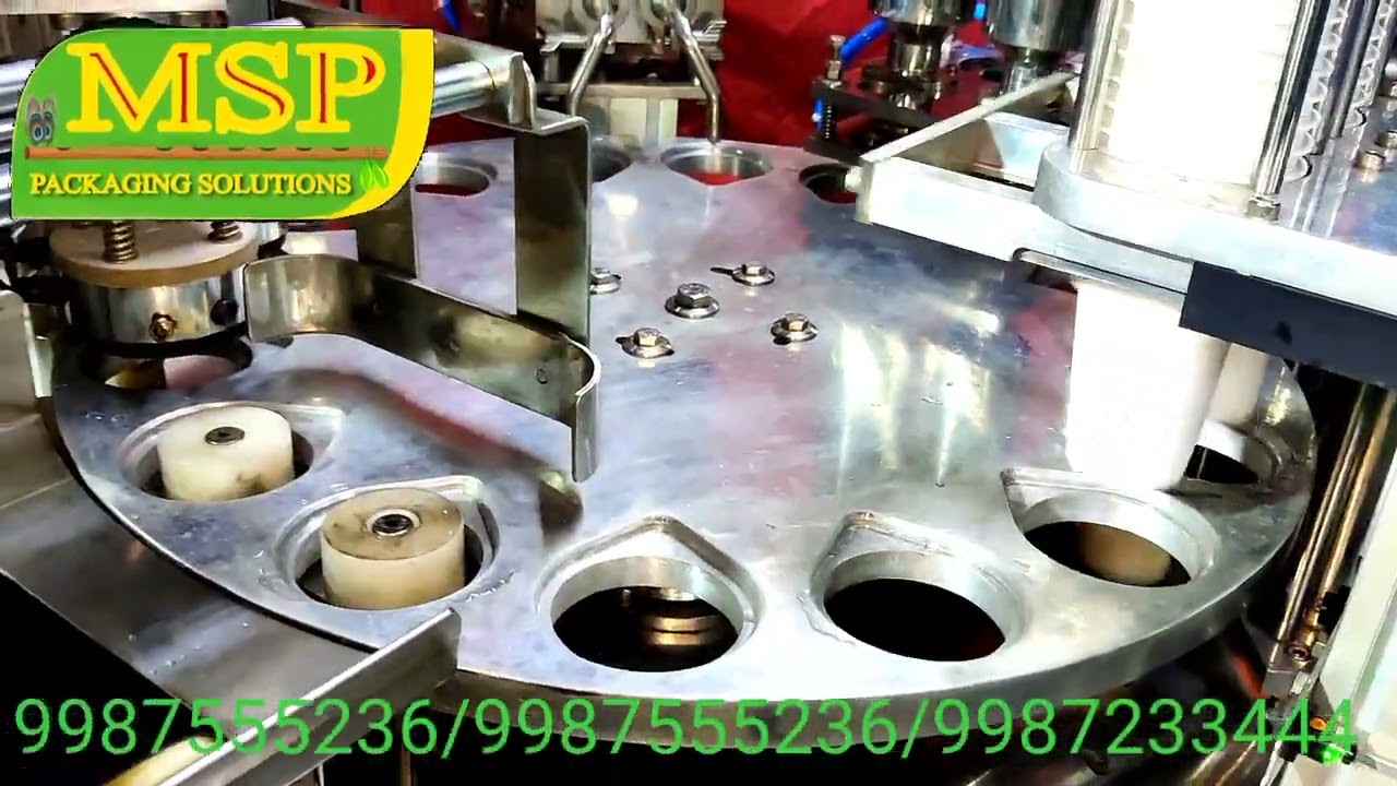 customized cup ice cream dry fruit & choco cream filling machine, automatic double head cup filling