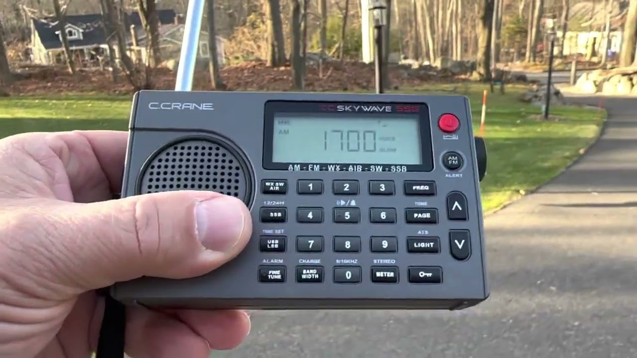 Locating radio frequency interference with a portable AM radio