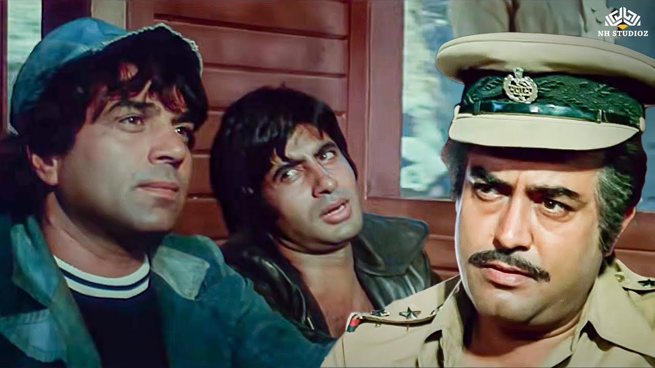 Jai-Veeru's ICONIC Entry Scene! 🚂💥| Sholay (1975) Pt. 1 | Amitabh Bachchan, Dharmendra, Asrani