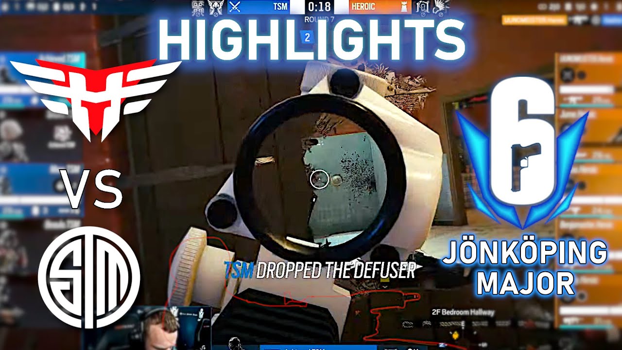 WTF?! Heroic vs TSM - HIGHLIGHTS - Day 2 - Jönköping Major 2022 - R6 Esport