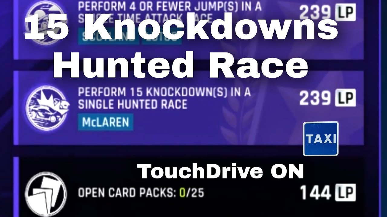 Asphalt 9 - Perform 15 Knockdowns in Single Hunted Race - Scotland - Freedom Route - TD Guide