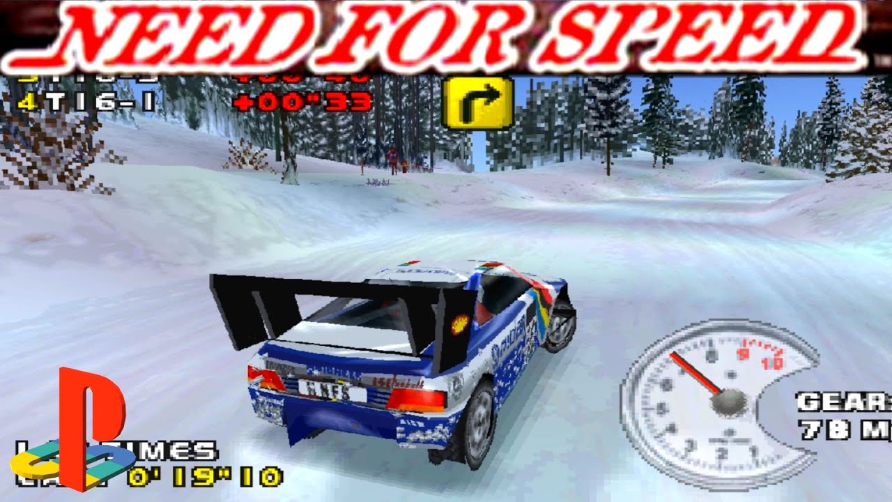 Need for Speed: V-Rally 2 (PS1) 1999. Peugeot 405 T16