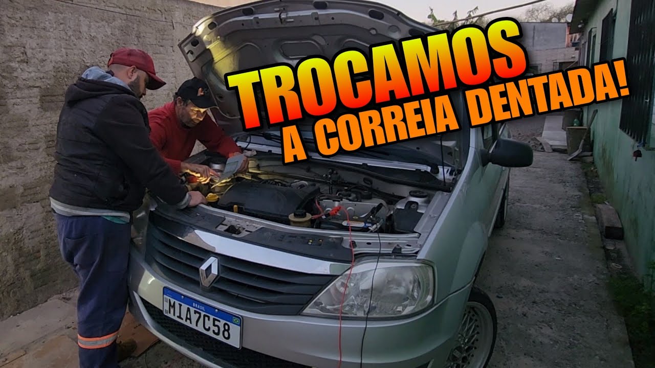 TROQUEI CORREIA DENTADA LOGAN EM CASA! l EP.11