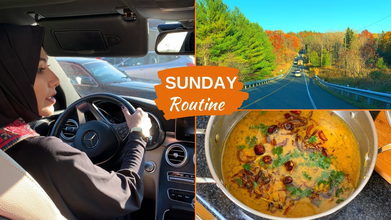 Sunday Routine with Husband - Beautiful Valley In Canada- Breakfast and Lunch