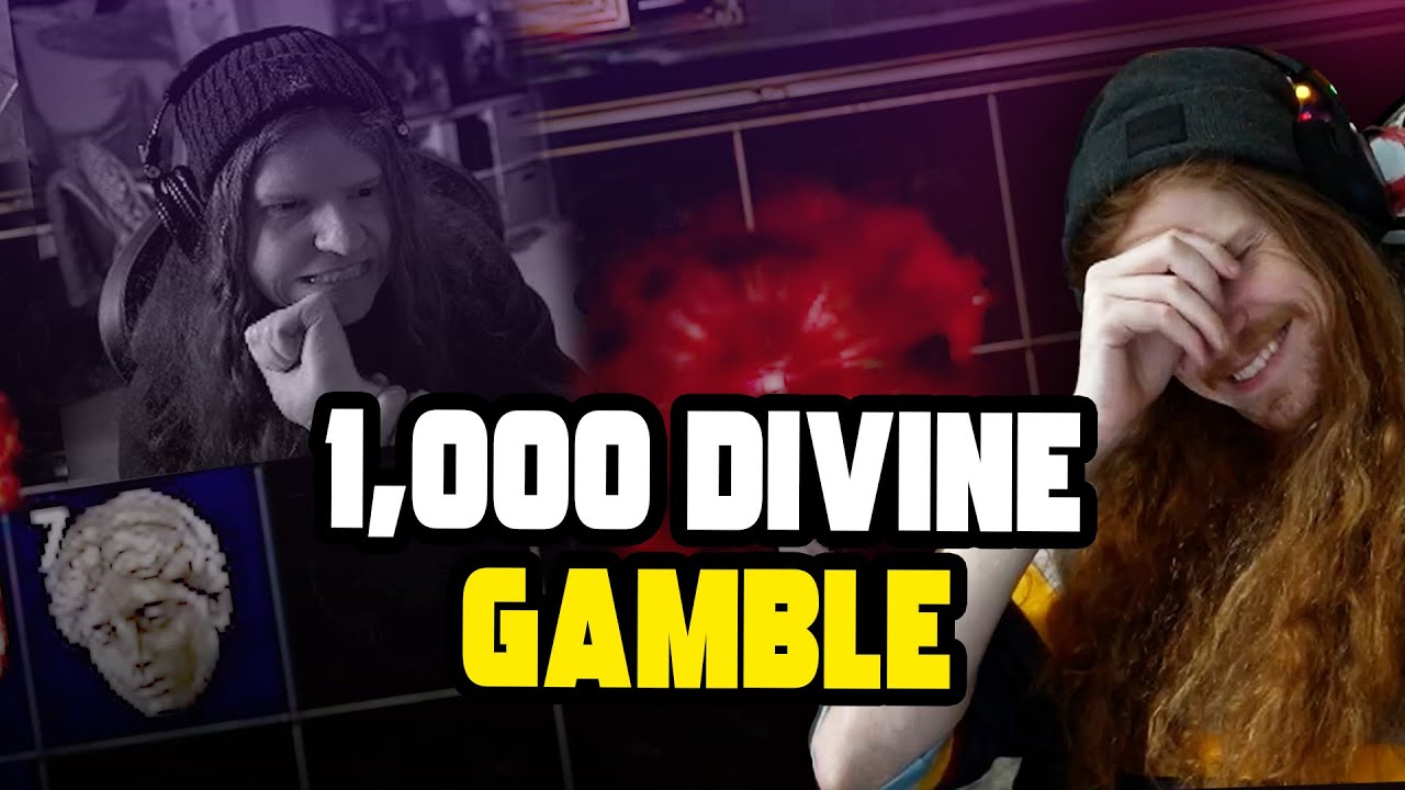 1000 Divine Orbs VS Vaal Orb Luck in Path of exile 2
