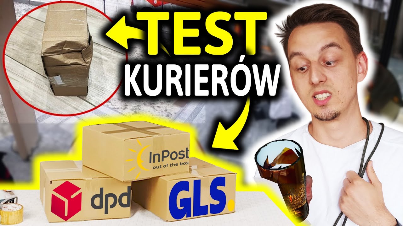 TEST POLSKICH KURIER&Oacute;W (InPost, DPD, GLS) *UWAGA SZKŁO*