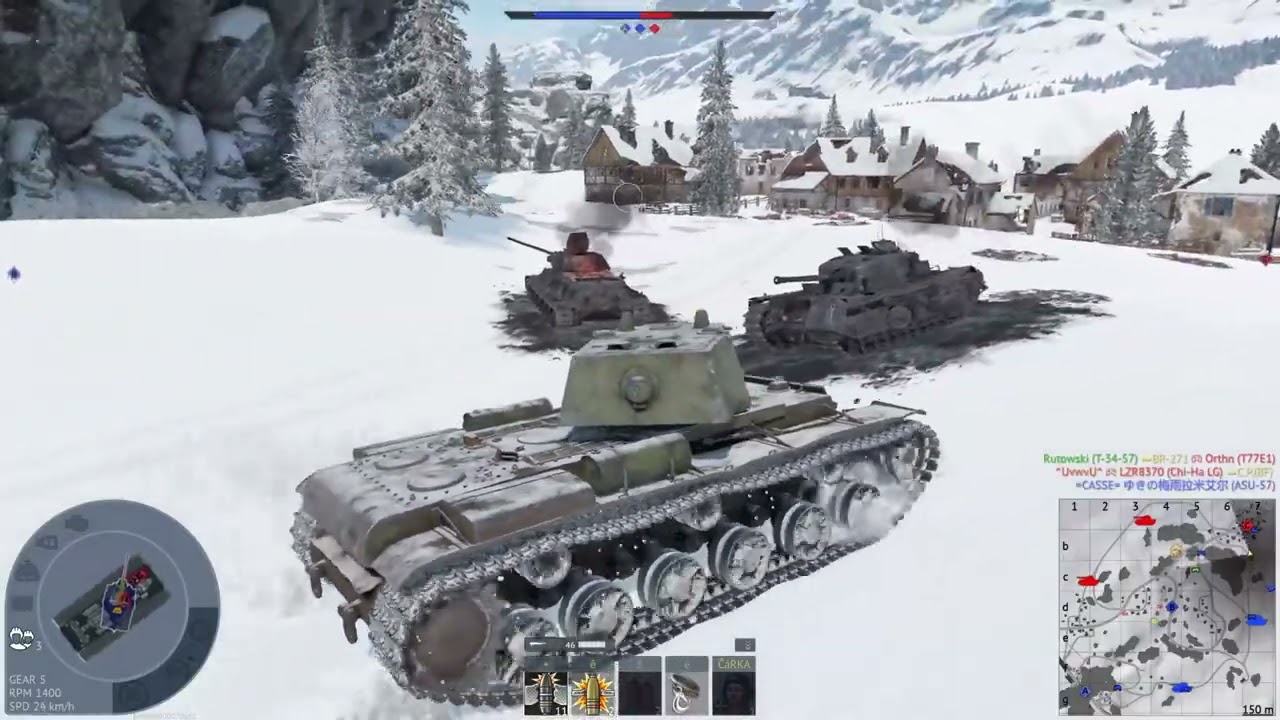 War Thunder Tank Battle #53 | No Commentary