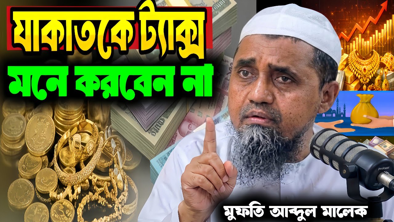 যাকাত কি ট্যাক্স? সরকার ও জনগণের প্রতি মুফতী আব্দুল মালেক সাহেবের জরুরি বার্তা! New Juma Bayan 2026