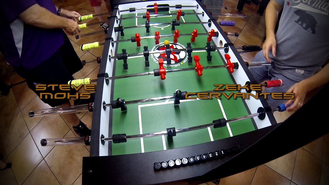 Unreal Foos - Semi Finals Open Singles Zeke vs Steve Mohs