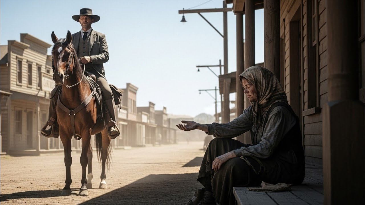 A Powerful Western Landowner Passed a Beggar… Not Knowing She Was His Wife