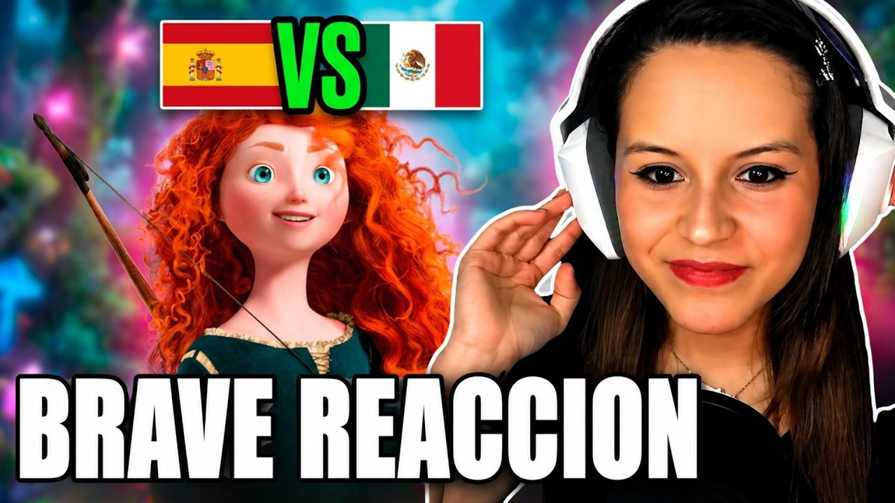 ESPAÑOLA REACCIONA 💚 Viento y cielo alcanzar | Castellano VS Latino