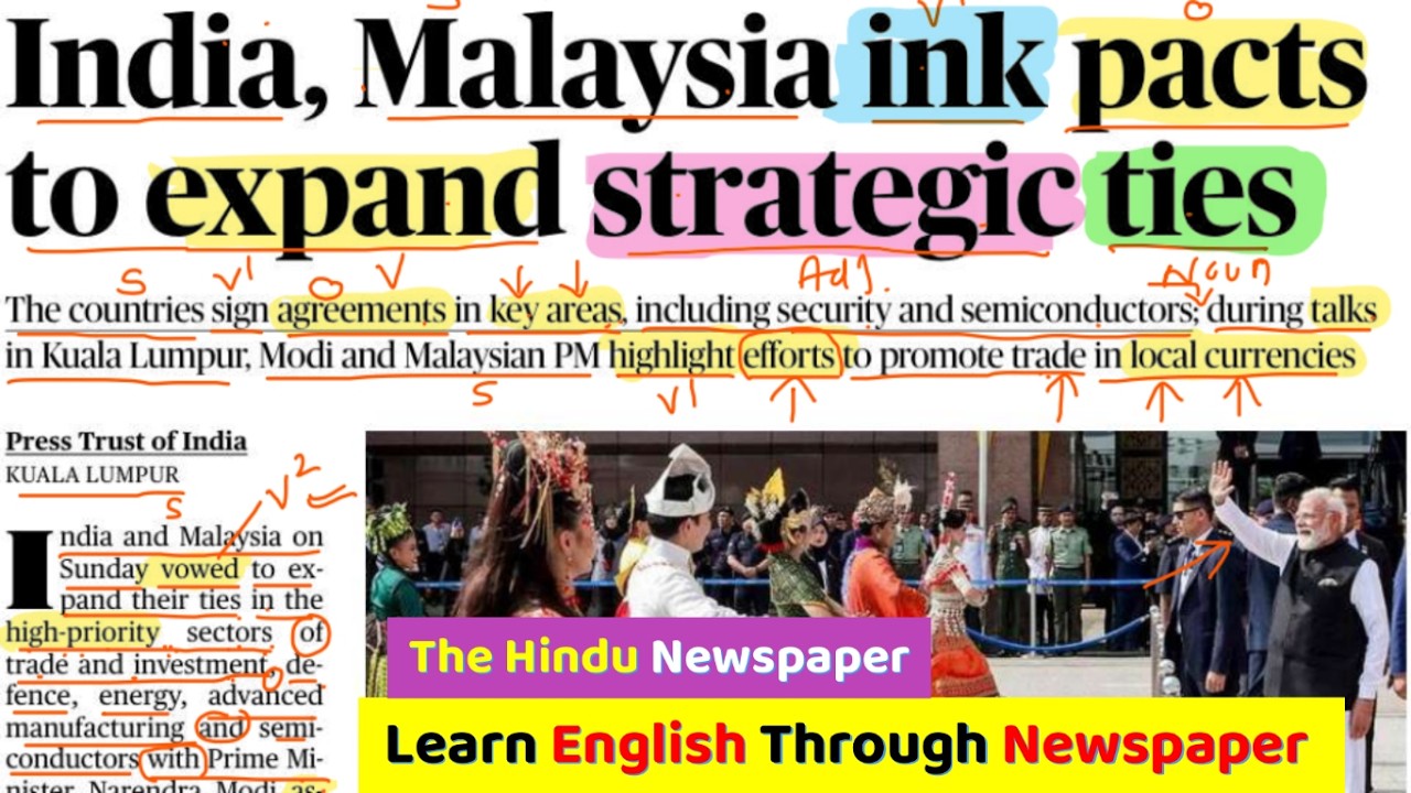 The Hindu Newspaper Analysis Today | 9 Jan 2026 Newspaper Reading | Learn English Easily in 30 Days