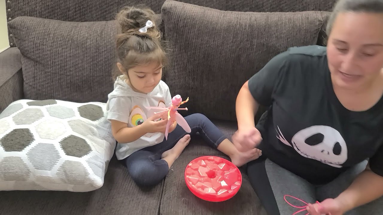 Vivian unboxing flying fairy that really flies hovers Hatchimals Pixies Crystal Flyers Magical