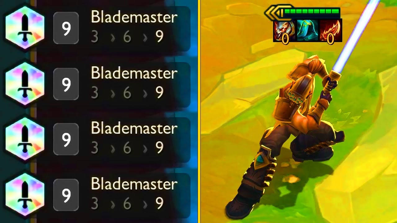 9 BLADEMASTER MASTER YI IS THE GOAT ⭐⭐⭐ | TFT SET 3.5