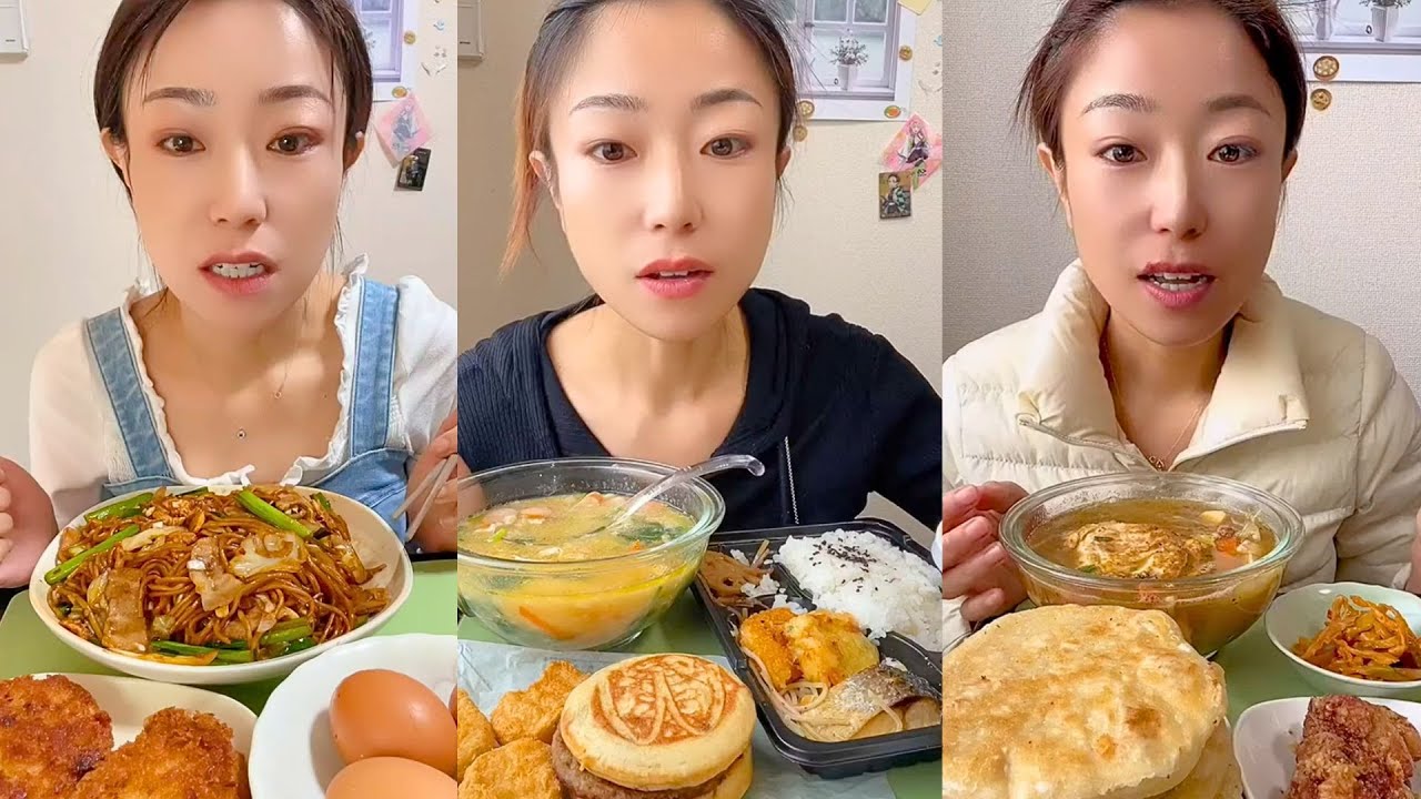 Chinese Home-Cooked Food Mukbang | Realistic Eating Sounds No Talking #423