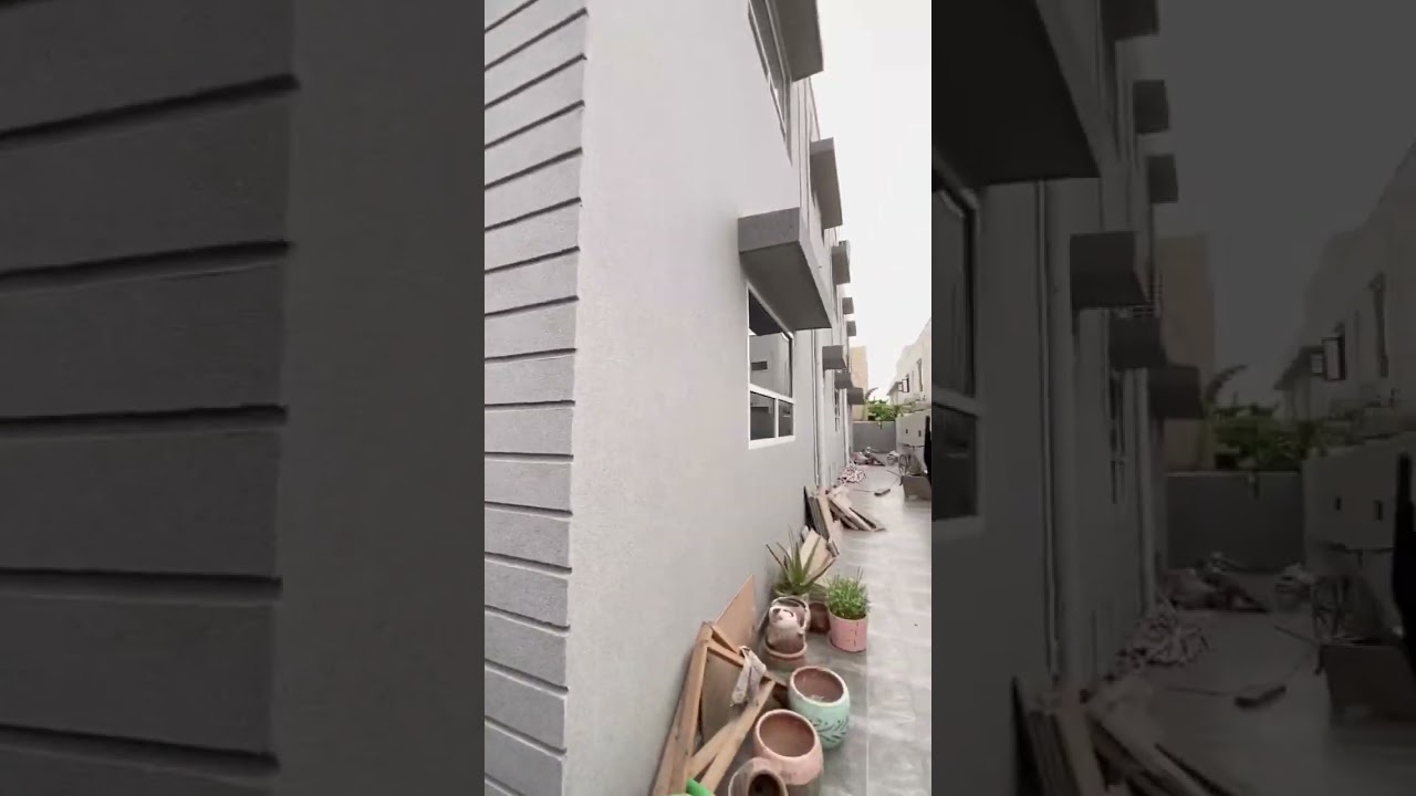 Rockwall || Dark and Light Grey || Designers Rockwall || Rock wall Paint || Rockwall in Karachi