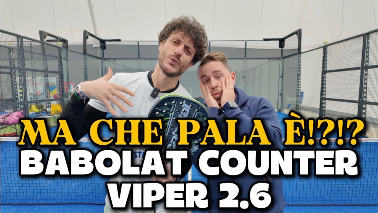 Babolat Counter Viper 2026: Review | Polivalenza per eccellenza. Ma perché la 2025 non era in Top10?