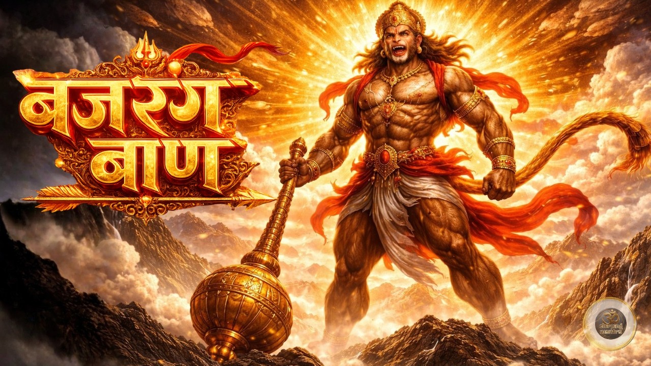 बजरंग बाण | Full Bajrang Baan | Original Hanuman Stotra | Jai Bajrang Bali #bajrangbali #hanuman