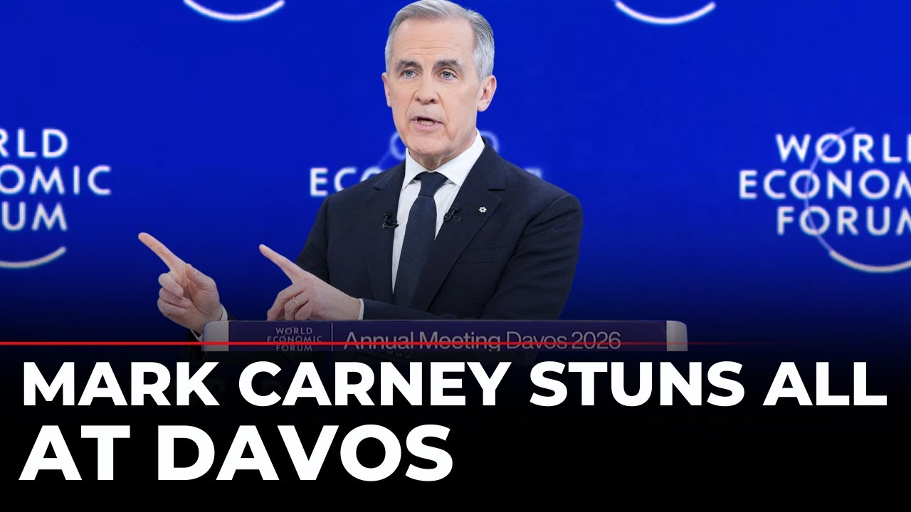 Mark Carney LIVE: Canadian PM Stuns Davos as Allies Brace for Trump Escalation | Greenland | Europe