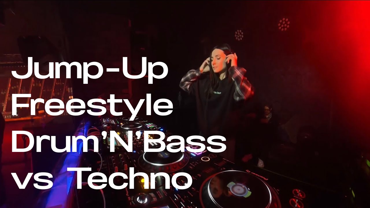 Jump-Up Freestyle 💥 | Dancefloor-Ready Drum’n’Bass vs Techno DJ Set | MISSLORI at XMAS DAY RAVE