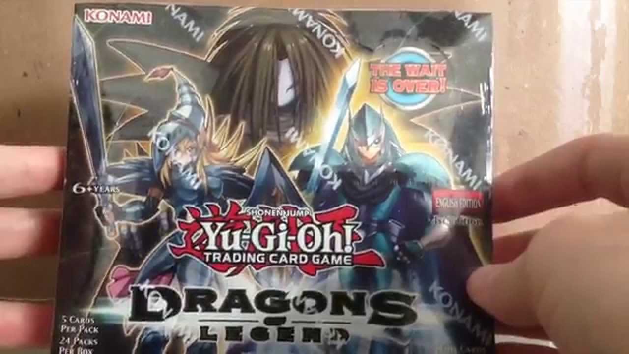 Yu-Gi-Oh Unboxing! | Dragons of Legend Booster Box!