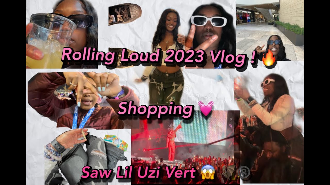 Rolling loud Los Angeles CA 2023 Vlog 🔥