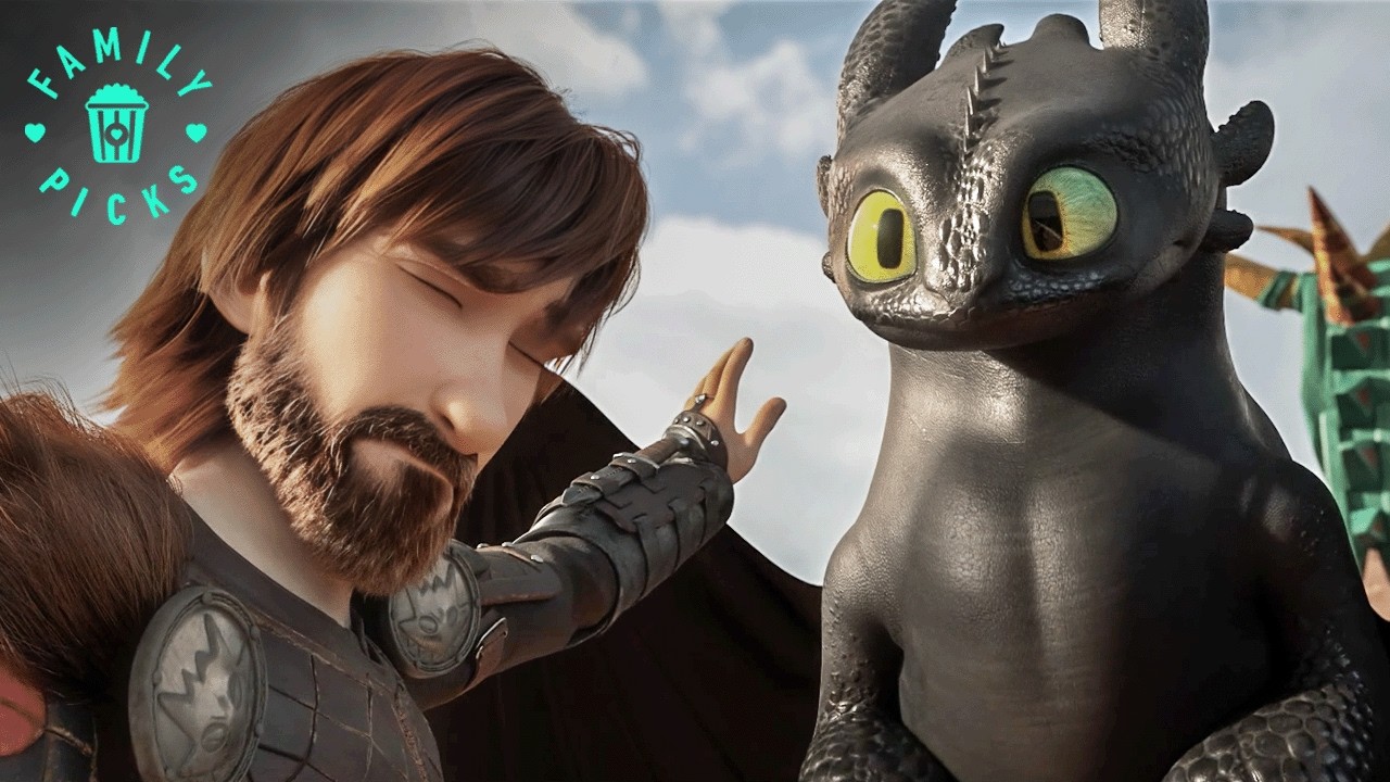 Hiccup and Toothless Reunite Years Later | How to Train Your Dragon: The Hidden World