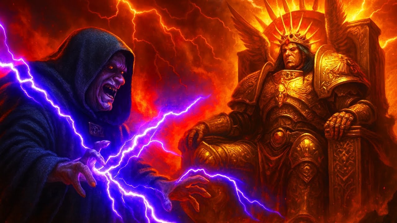 What If Darth Sidious Arrived In Warhammer 40K?